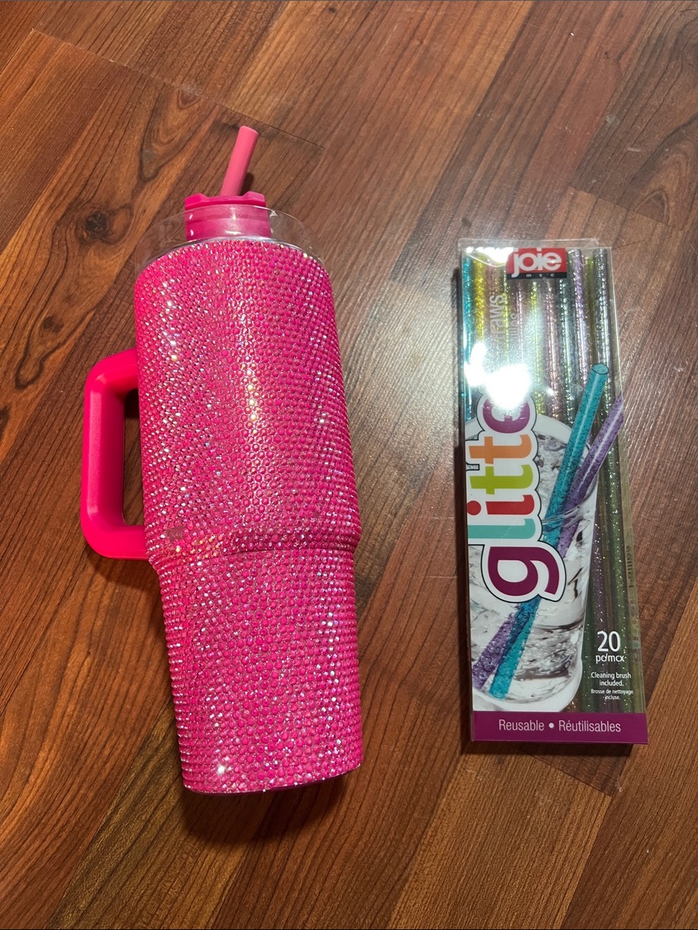 Glitter tumbler